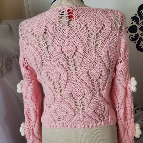 F21 open knit sweater - Picture 7 of 9